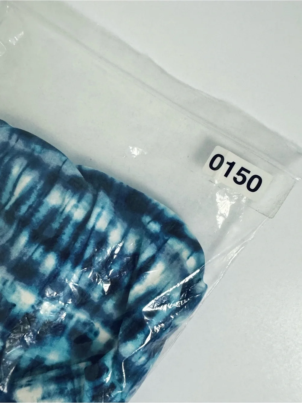 Speedo Women’s Sz L One Piece Swimsuit Blue White Tie Dye Padded Built In Bra